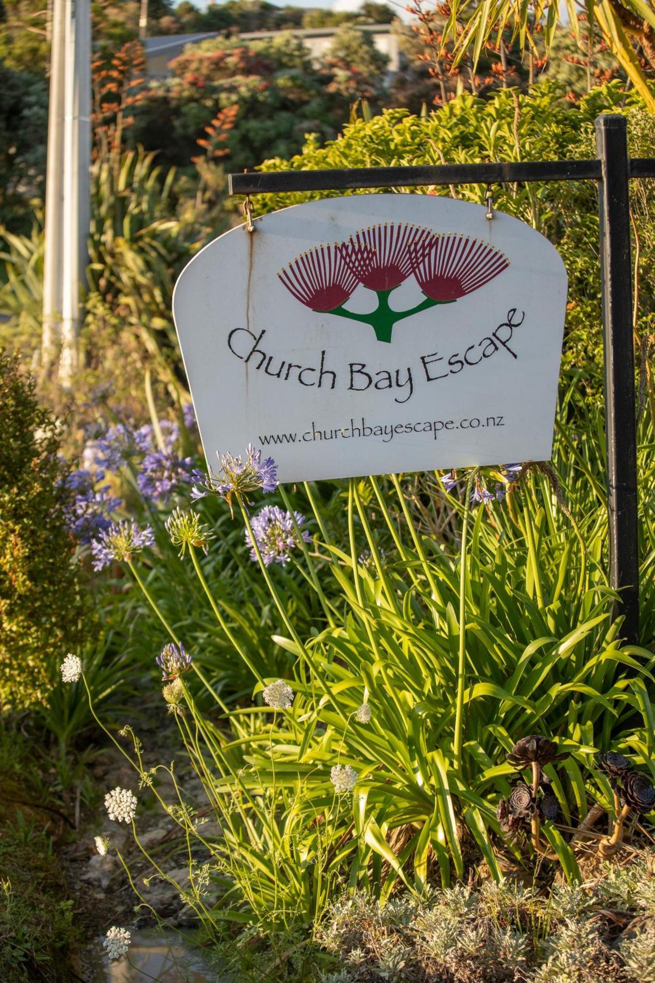 Church Bay Escape Oneroa Bagian luar foto